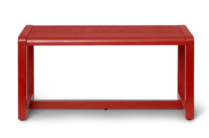 Little Architect Bench Bank Rot Ferm Living EINZELSTÜCK